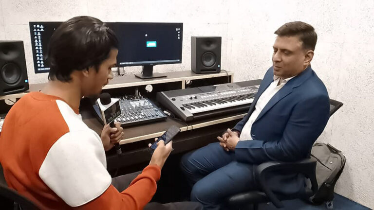 KIIT FM Radio Kalinga Bharati-WITH Senior Journalist Mr Singh