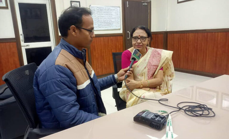 KIIT FM Radio Kalinga Bharati-With Padmaja Madam